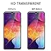 MP-MALL [3-Pack Screen Protector For Samsung Galaxy A50, [Alignment Frame Easy Installation] [Tempered Glass] Case Friendly
