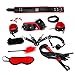 Séx Pròdùcts 11 Pcs/Sét BDSM Bòndāgé Sét Léāthér Fétǐsh ādùlt Gāmés Séx Tòys Fòr Còùplés Slāvé Gāmé SM Pròdùct Còllār éyé Māsk Plùsh blāckthumb 1