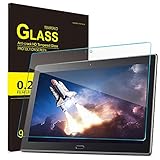 IVSO Screen Protector for AT&T Lenovo Moto Tab Tempered-Glass, [Scratch-Resistant] [No-Bubble Easy Installation] for AT&T Lenovo Moto Tab/Lenovo Tab 4 10 Plus Tablet