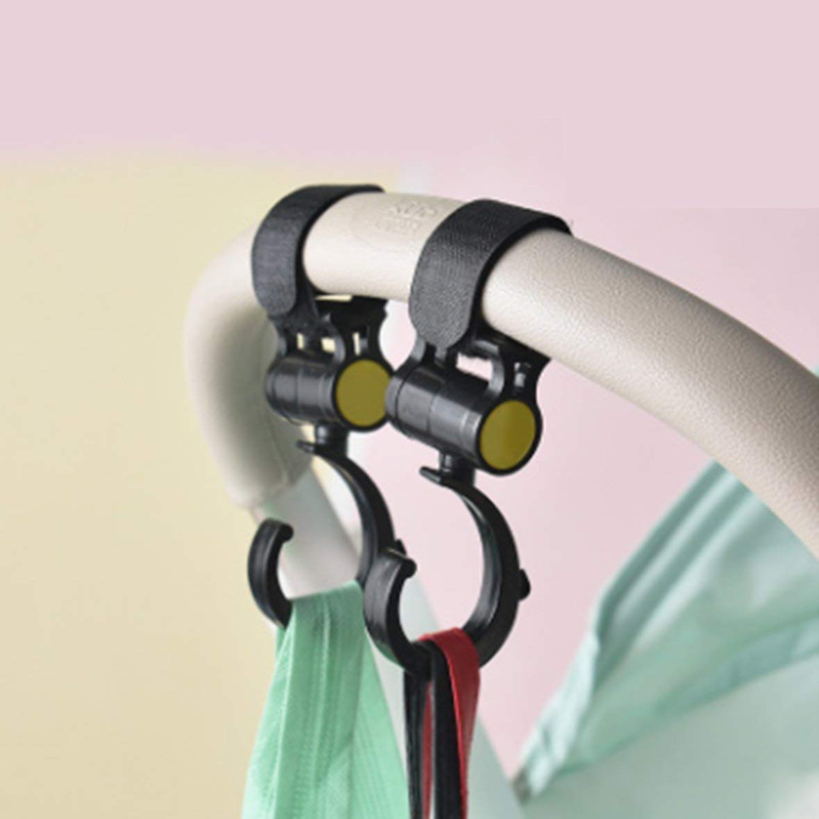 2 piezas Gancho para cochecito de bebé Gancho para cochecito Ganchos