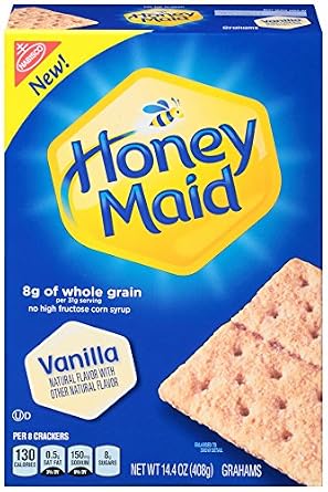 Nabisco Honey maid, grahams snacks, vanilla (044000045609)