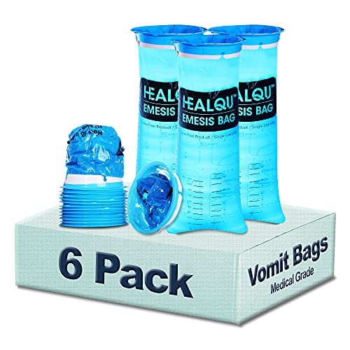 Hospital Vomit Bags Car Throw Up Bag for Airsick Travel & Motion