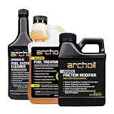 Archoil Real Deal Kit - AR9100 Friction Modifier (16oz) + AR6200 Fuel Treatment (16.9oz) + AR6400-D Fuel System Cleaner (16oz)