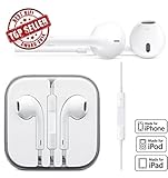 Original Apple EarPods 100% Genuine + Travel Accessories [iPhone Stand + Carry Case] ✮ Headphones with Remote, Mic and Noise Canceling ✮✮ Lifetime Warranty ✮✮