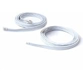 Litcessory Extension Cable for Philips Hue Gradient Lightstrip (10ft, 2 Pack, White)