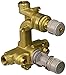 American Standard R520R520 Ceratherm Rough Valve Body with 1/2-Inch NPT Inlets/Outlets, 7.2 GPM at 40 PSI