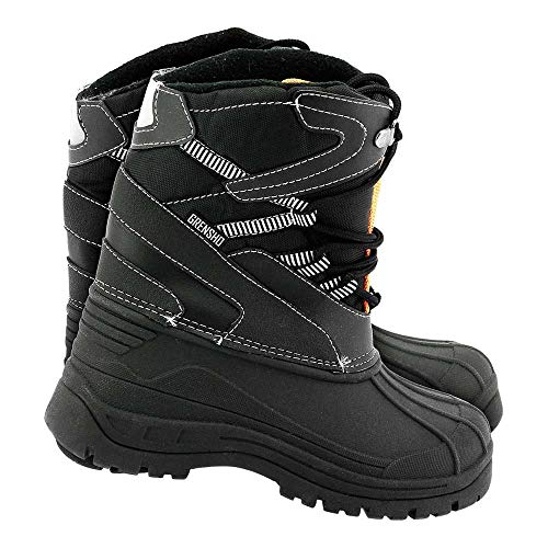 Reis BSNOW-FMN_BP39 Grensho Winterschuhe, Schwarz-Orange, 39 Größe