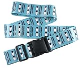 2 Pcs Oliveland Adjustable Luggage Straps Suitcase Belt up to 75.5 Inches