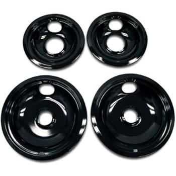 Whirlpool W10288051 Drip Pan Kit, Black