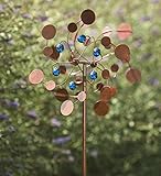 Midi Garden Metal Wind Spinner, Copper