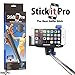 Selfie Stick For iPhone, Android - STICKITPRO With Built-in Bluetooth and Remote Shutter For iPhone 6,6S,5s 5c 5 4s 4 ,Samsung Galaxy