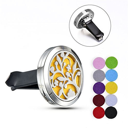 Zx Jewelry Car Air Freshener Aromatherapy Essential Oil Diffuser