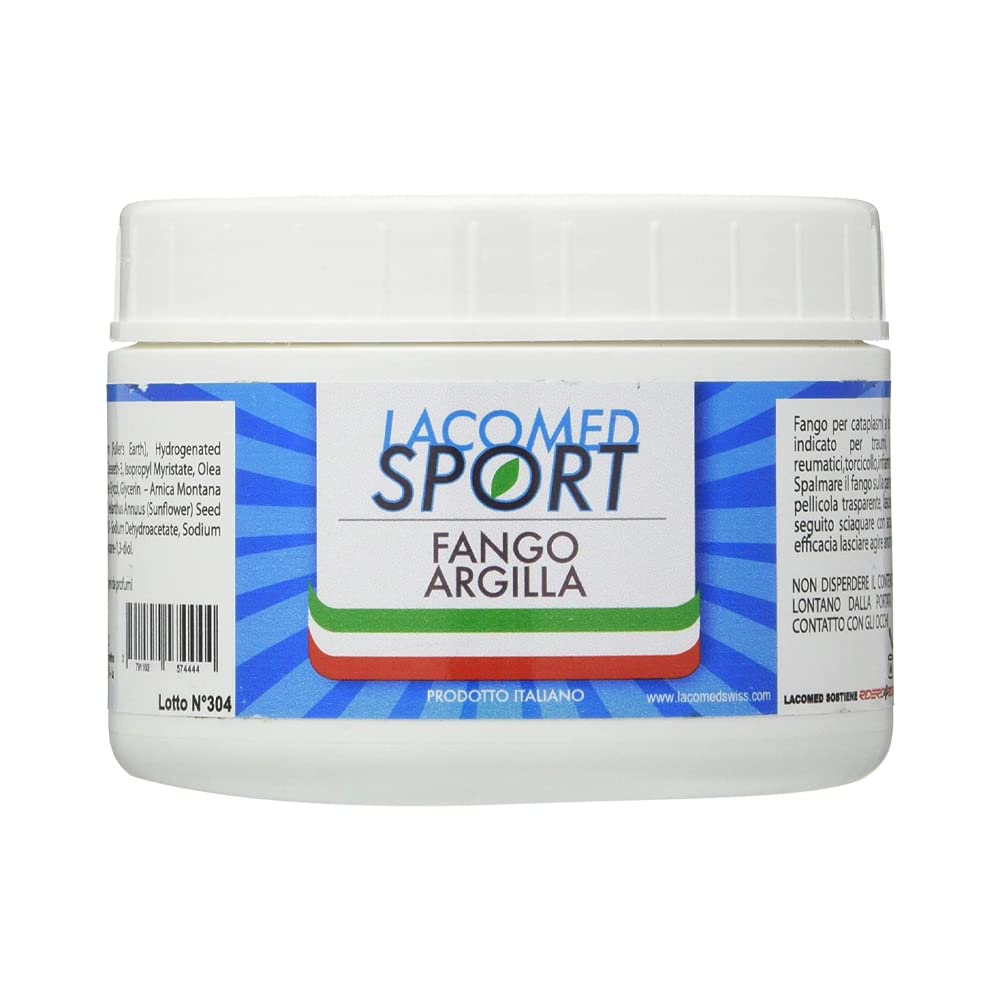 Cicli Bonin Unisex Adult Lacomed Clay Mud Skin Care Products - White, One Size/250 ml