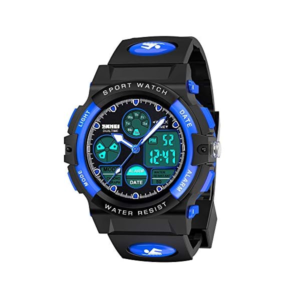 Soky Kids Led Waterproof Digital Sport Watch Teen Boys Girls Outdoor Watches Blinkee 