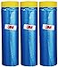 3M Automotive Best Masking Tape Painting, Tape'n Drape Pre-Taped Masking Film (65 Feet ) (3 of set(59.1 In))