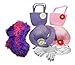 Butterfly Twinkles Girls Tea Party Dress Up Set Hats Purses Boas Gloves Pink Purple Morgan