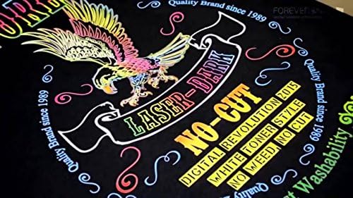 Forever Brand Laser Dark No-Cut Low Temp Heat Transfer Paper 11" x 17" - 500 Sheets