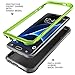 SUPCASE Unicorn Beetle Pro Series Case Designed for Galaxy S7 Edge, Full-Body Rugged Holster Case Without Built-in Screen Protector for Samsung Galaxy S7 Edge (2016 Release) (Green/Gray)