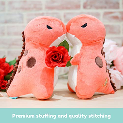 bellzi cute tyrannosaurus rex dinosaur stuffed animal plush