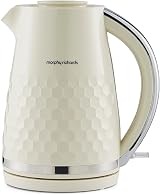 Morphy Richards Hive Kettle 1.5L Easy Fill 3KW Rapid Boil Cream