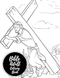 Bible Adult Coloring Book: Large Stress Relieving, Relaxing Coloring Book For Grownups, Men, & Women. Easy, Moderate & Intricate One Sided Designs & Patterns For Leisure & Relaxation. by Insignia Coloring Books