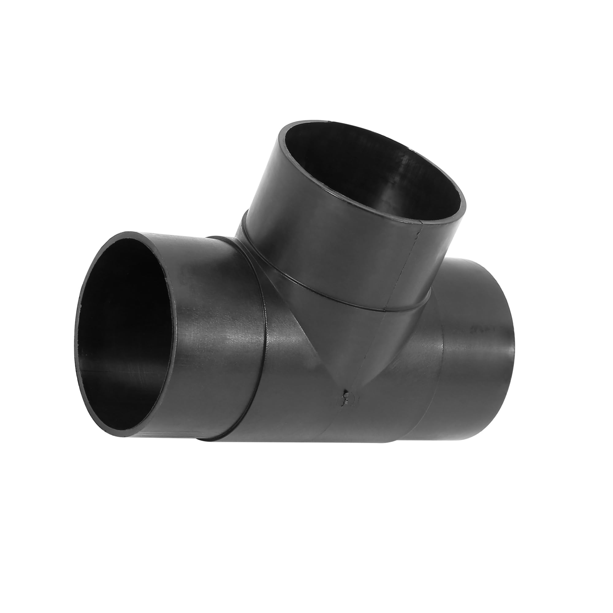INFINAUTO 60mm Car 3 Way Air Ducting Elbow Pipe T Shape Outlet Connector Durable Material Stylish Design