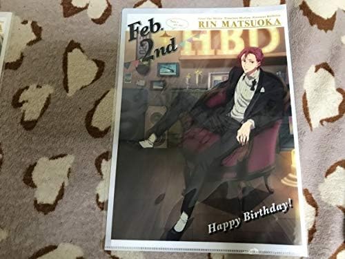 Amazon クリアファイル Free 京アニショップ Birthday 誕生日 松岡凛 2 アニメ 萌えグッズ 通販