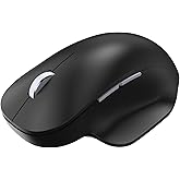Incase Bluetooth Ergonomic Mouse Designed by Microsoft, Black | Mac &amp; Universal Compatible, Precision Tracking, Thumb Rest, Connects 3 Devices, 15-Month Battery, Programmable Buttons