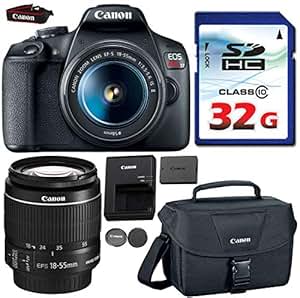 Amazon.com : Canon EOS Rebel T7 DSLR 24MP WiFi Enabled