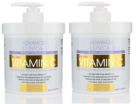 advanced clinicals brightening cream