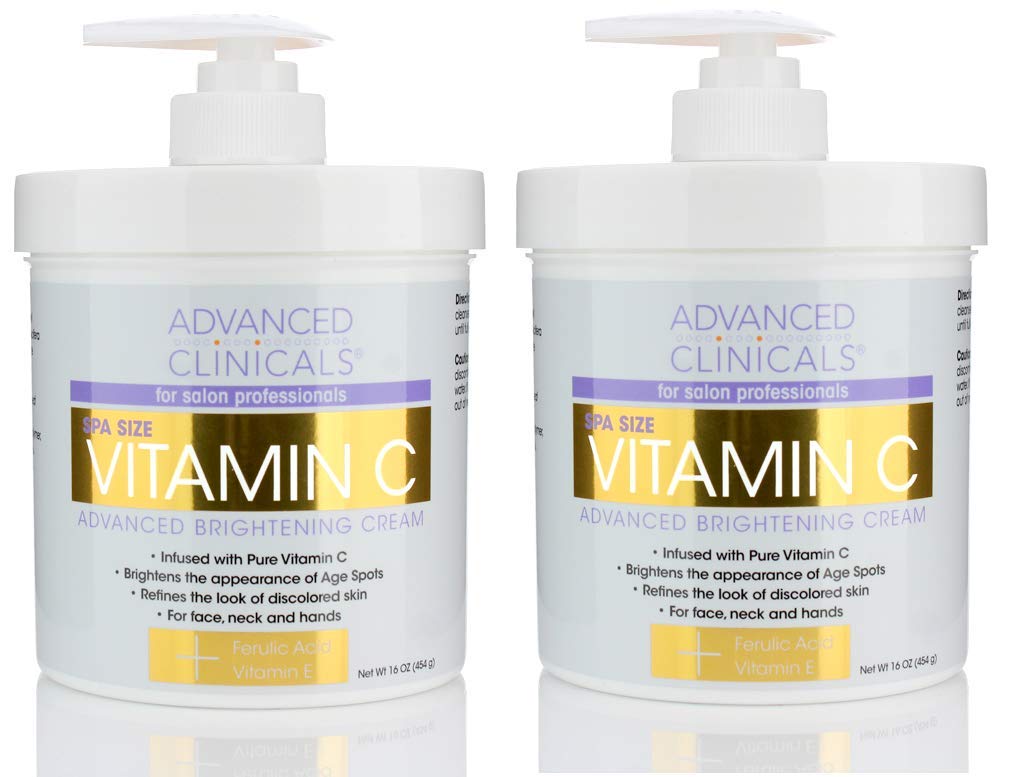advanced clinicals vitamin c advanced brightening cream