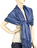 Falari Women's Solid Color Pashmina Shawl Wrap Scarf 80