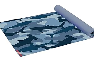 FLYBAR Antsy Pants Kids Yoga Mat - Yoga Mat for Kids, Yoga Mats for Home Workout, Travel Yoga Mat, Sturdy Workout Yoga Mat Non Slip, for Kids, Toddlers, Size 60” x 24”, 3mm Thick Free of Toxic Phthalates