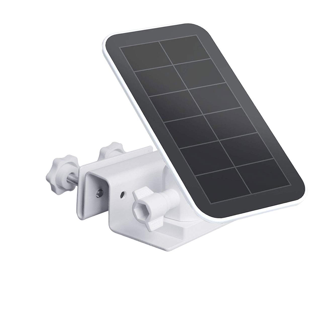 HOLACA Gutter Mount Compatible with for Arlo Pro 4 Solar Panel Versions,Arlo Ultra Ultra 2 Arlo Pro 3 Solar Panel, Reolink Argus Pro, Reolink Argus 2, White 1PCS