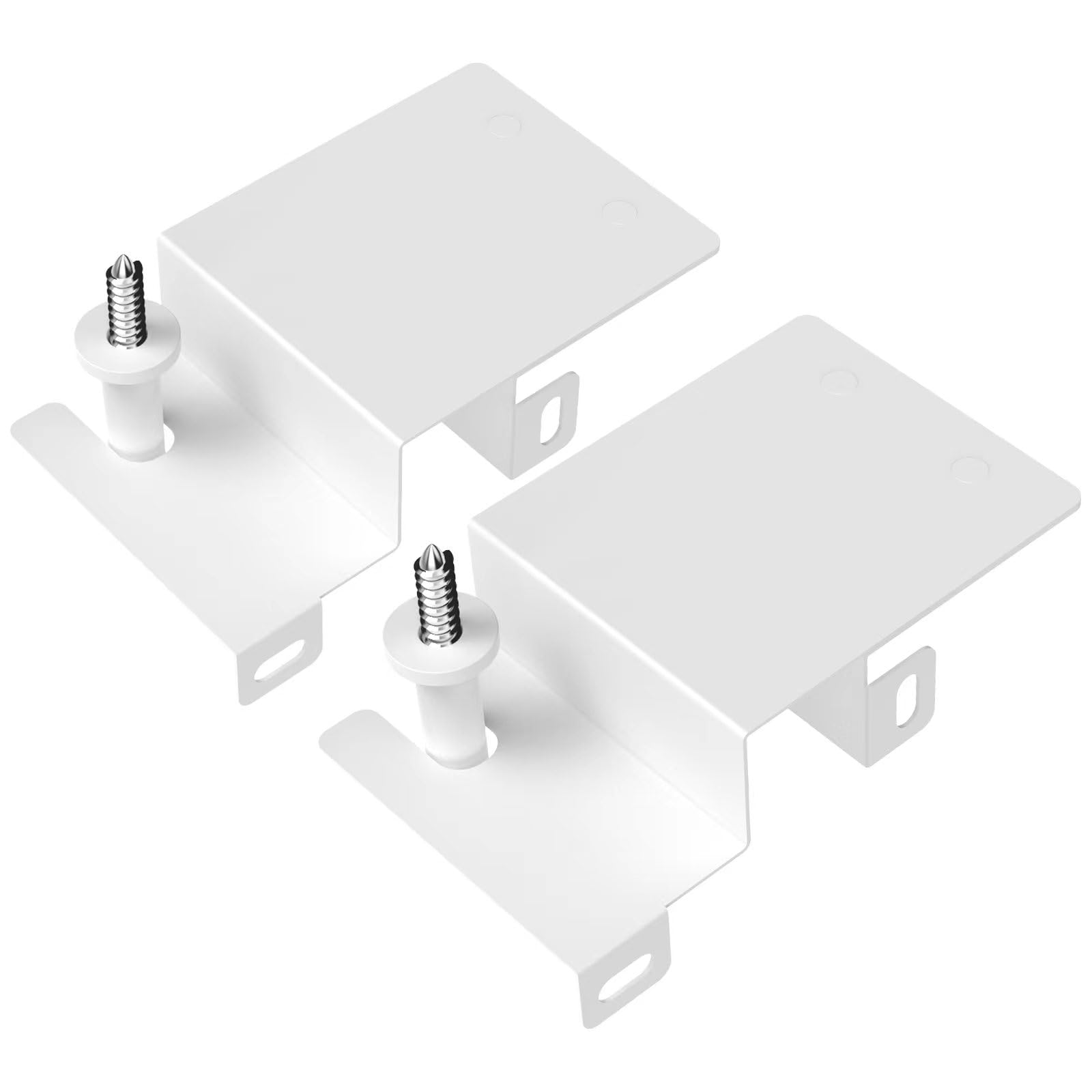 Child Proof Door Top Lock - Dahuiby Kids Safety Door Lock Made of Durable Metal - Adjustable Sliding Top Door Lock for 0.6-2.2" Thick Doors - Can Open Door from Both Sides (2PCS)