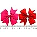 Prohouse 40Pcs Baby Girl Grosgrain Ribbon Boutique Hair Bows For Teens Baby Girls Babies Toddlers
