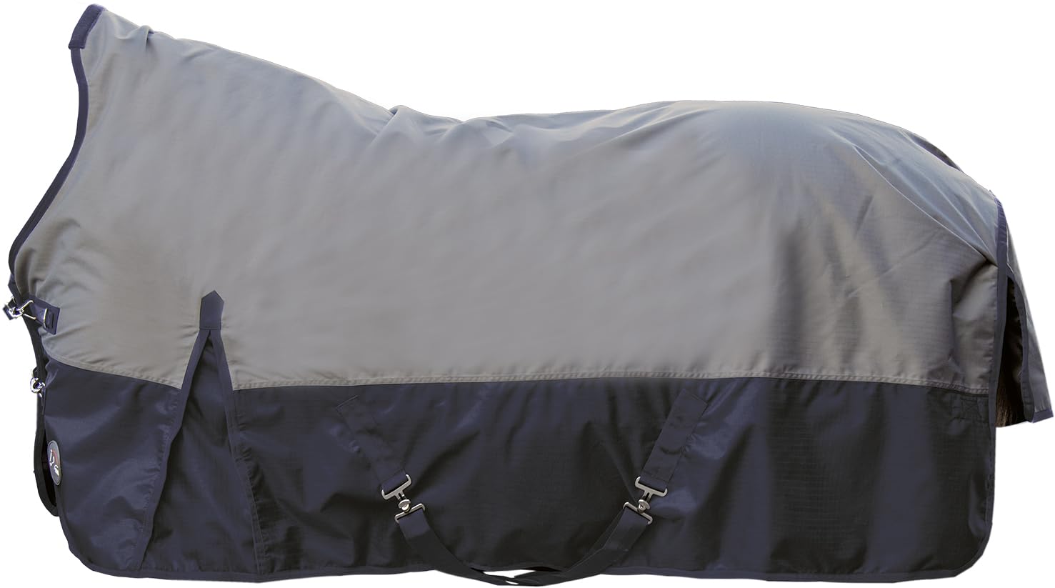 HKM Memphis Blankets Grau/Schwarz 115