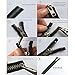 Kenkio 64 Pcs Zipper Repair Kit, Silver Zipper Replacement with instruction paper