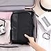 Birsppy GoPenguin Travel Toiletry Bag with Hanging Hook, Large Waterproof Makeup Bag Bathroom Foldable Dopp Kit with 4 Compartments, Sturdy Hook