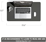 YSAGi Non-Slip Desk Pad 60x35 cm Waterproof PVC Leather Desk Protector view 7