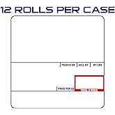 CEPRICO - CĀS 8020 Scale Labels | 12 Rolls for CĀS Scales | CĀS lst-8020 Printing Scale Label | Quality for CĀS Digital Scale | UPC Incredient | CĀS lp 1000 | 58 x 60 mm | 500 Labels for Scales
