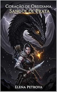 Livro Coração de Obsidiana, Sangue de Prata: Um Romance de Fantasia Sombria e Inimigos Mortais