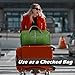 Gonex 60L Packable Travel Duffle Bag Foldable Duffel Bags for Luggage Gym Sports Camping Travelling Cycling Storage Shopping Water & Tear Resistant Green