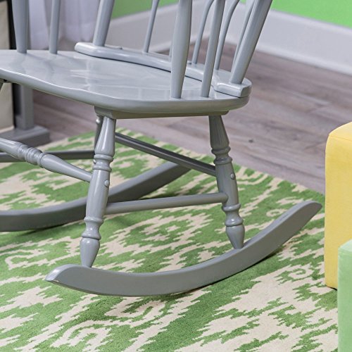 Rocking Chair for Baby Nursery - Grey