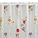 Zenna Home 106194137Z Wild Flower Peva Shower Curtain Liner, Floral