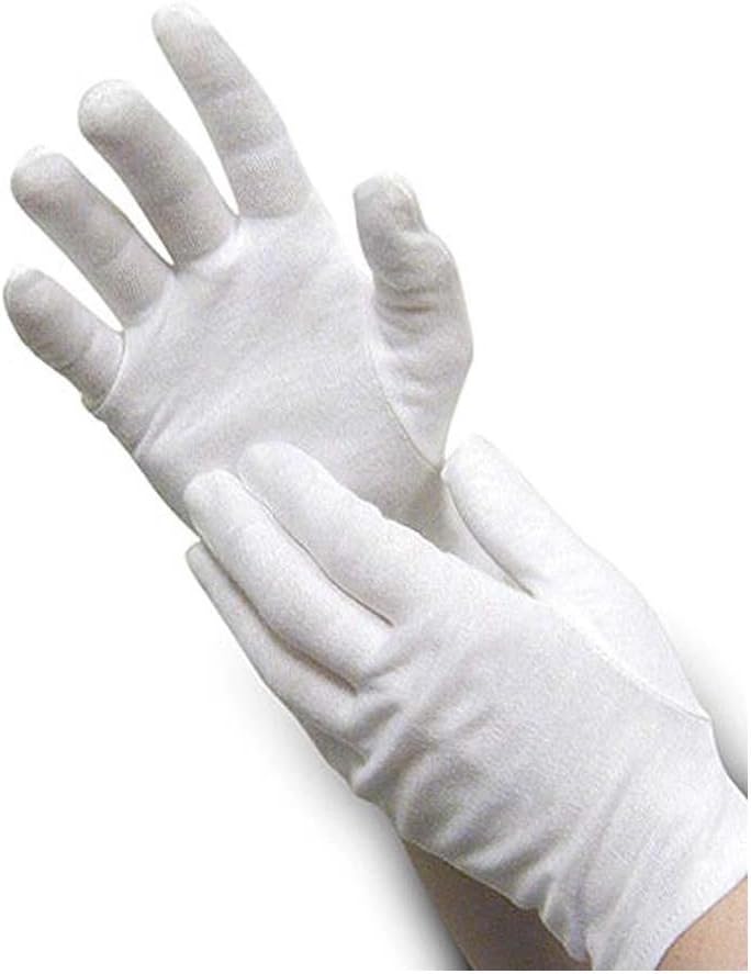 Cara Cotton Gloves - Large 10 Pack