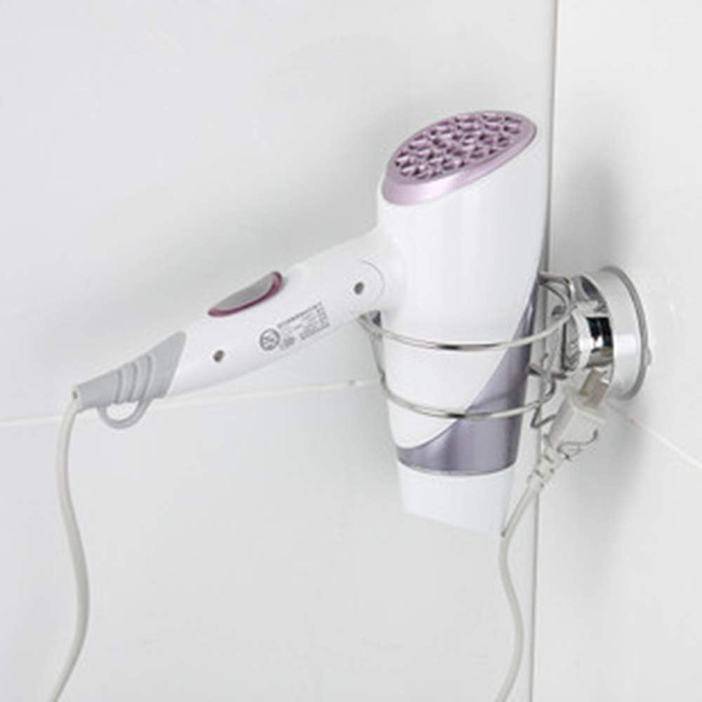 Suction Cup Stainless Steel Hair Dryer Rack Hair Dryer
