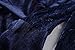 olrain Women's Velvet Lace Long Sleeve Midi Dress Navy Blue (X-Large)