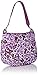 Vera Bradley Women's Cotton Carson Shoulder Bag Crossbody Purse, Lilac Paisley, One Size