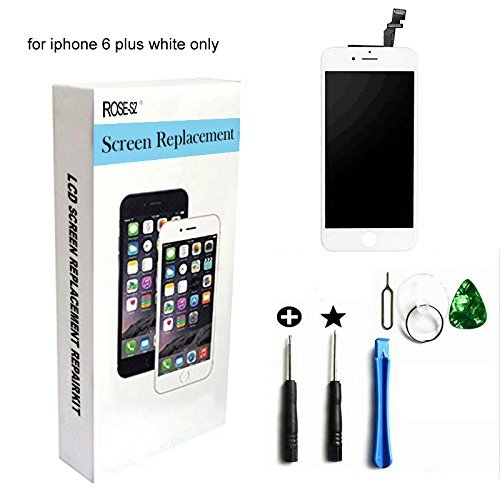 Iphone 6 Plus Screen Replacement Lcd Display With Touch Function And Free Tools For Iphone 6 Plus 5 5 Inch White Buy Online In Mongolia At Desertcart